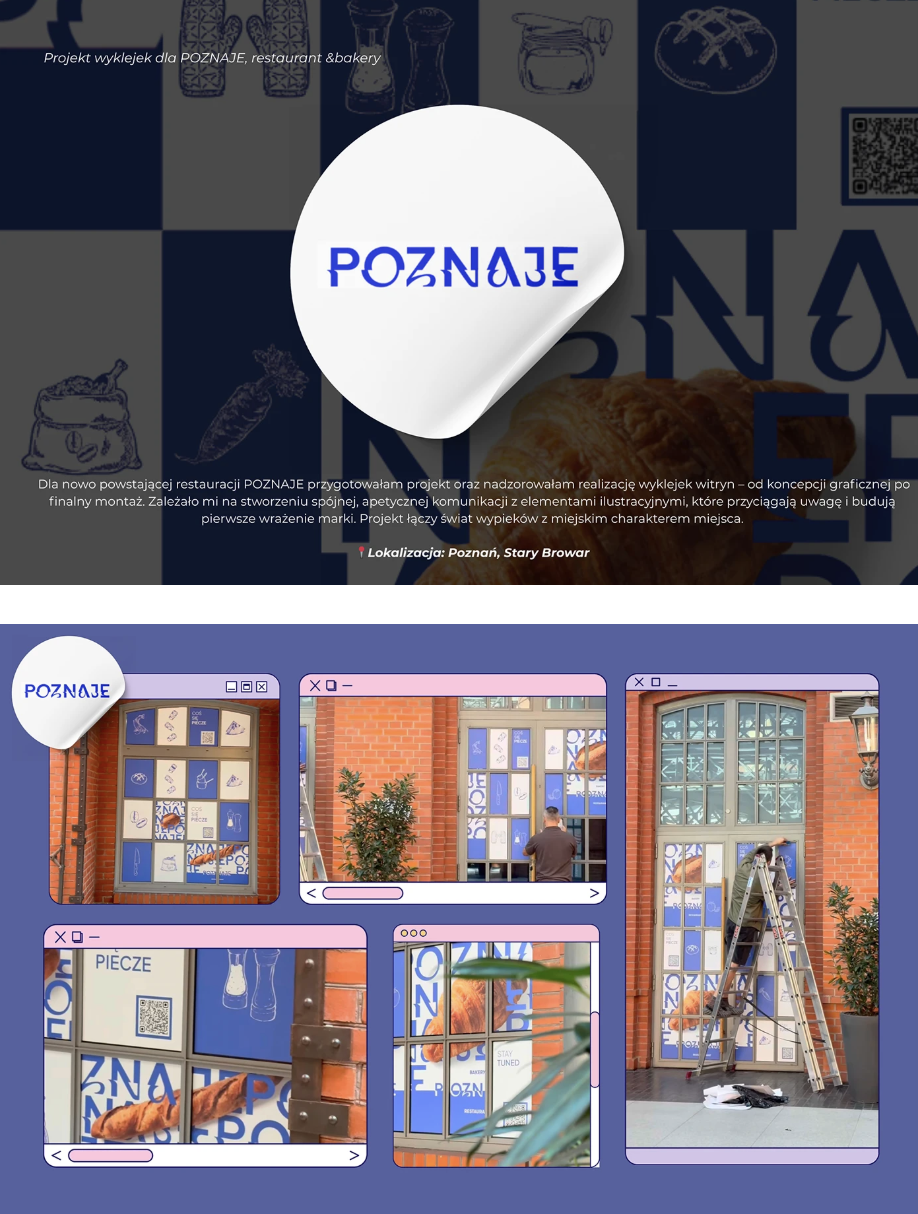 POZNAJE - Wyklejki witryn